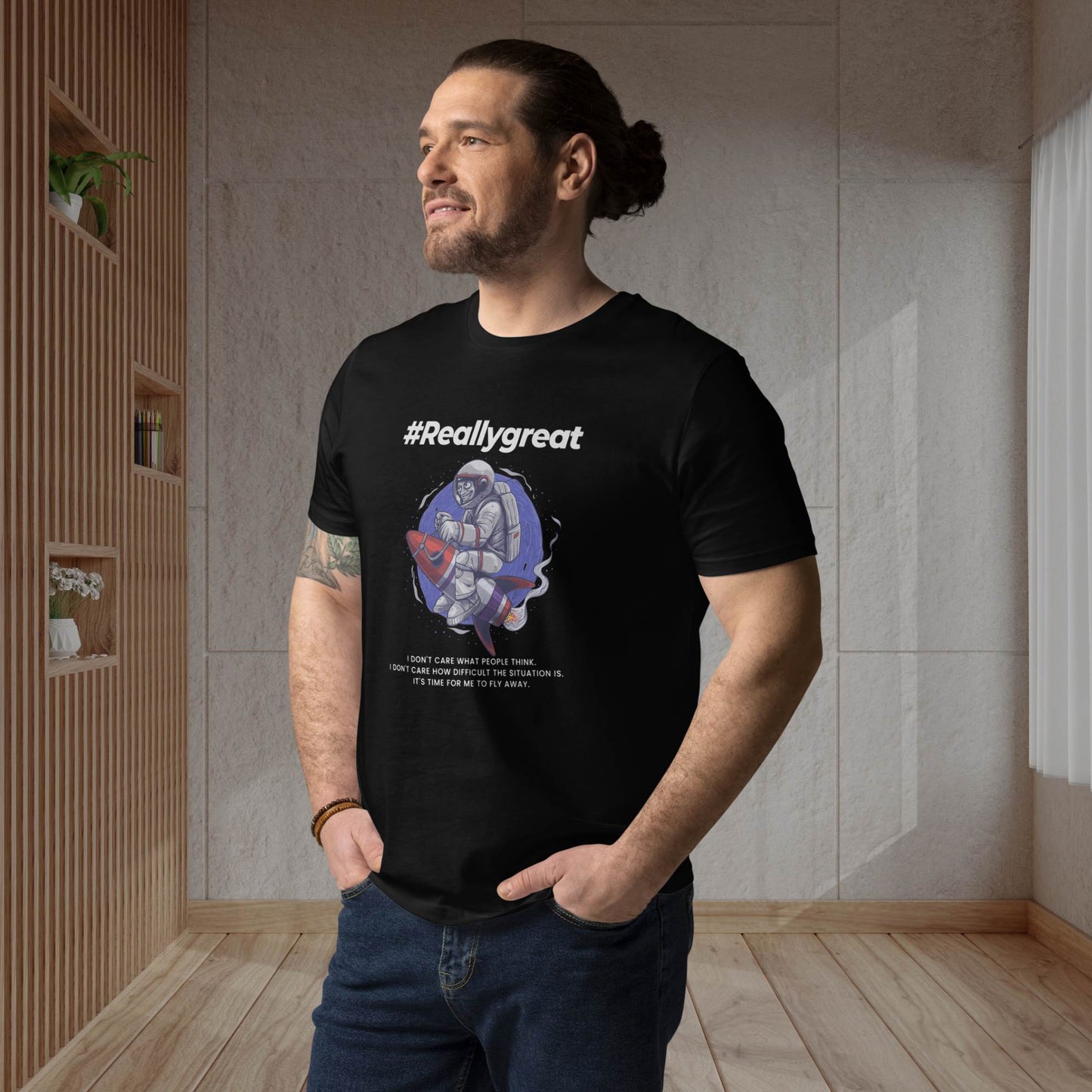 Cool joke t-shirts for summer | Funny Spaceman Design