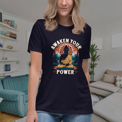 Flow in Peace: Zen Buddha Tee for Yoga Lovers
