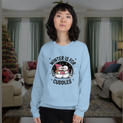 Winter-sweatshirt-with-Winter-is-for-Cuddles-text-holiday-decor-backdrop