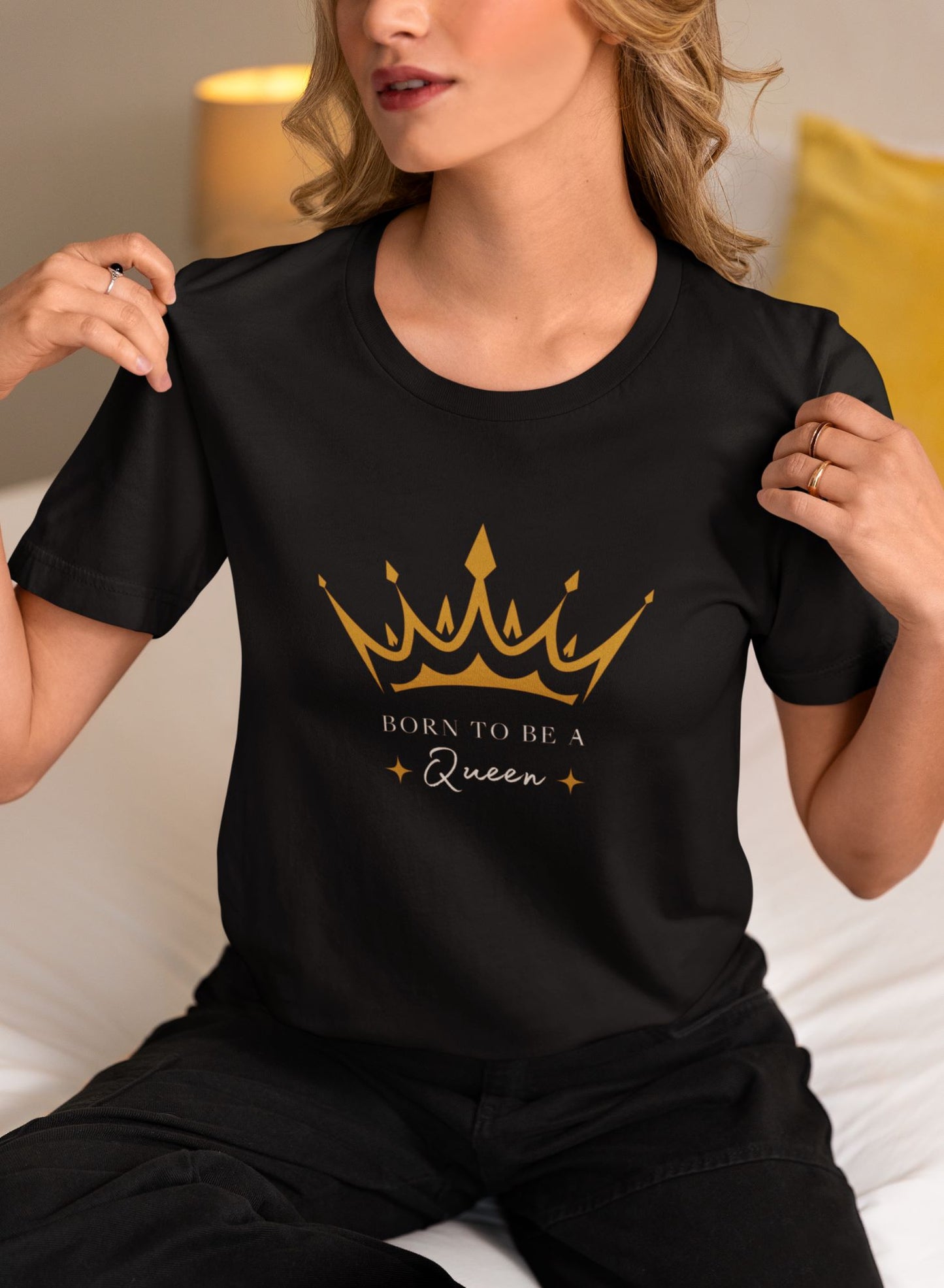 breathable-t-shirt-mockup-of-a-cropped-face-woman-sitting-on-a-bed