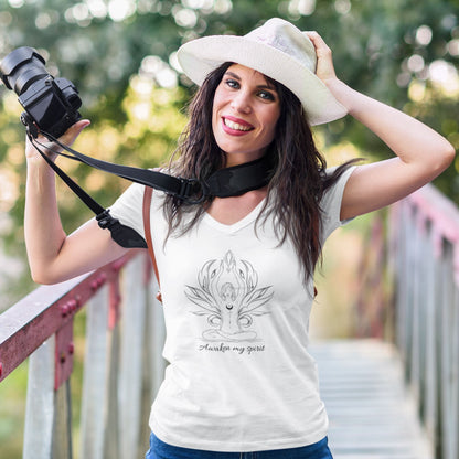 happy-female-photographer-posing-on-a-wooden-bridge-in-nature