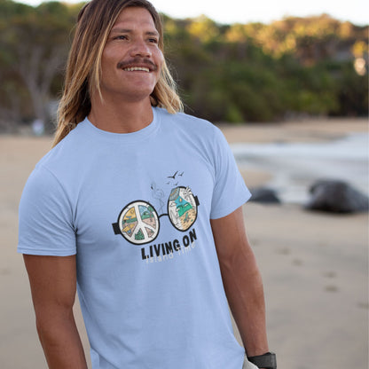 mockup-of-a-cool-man-wearing-a-tee-on-the-california-beach