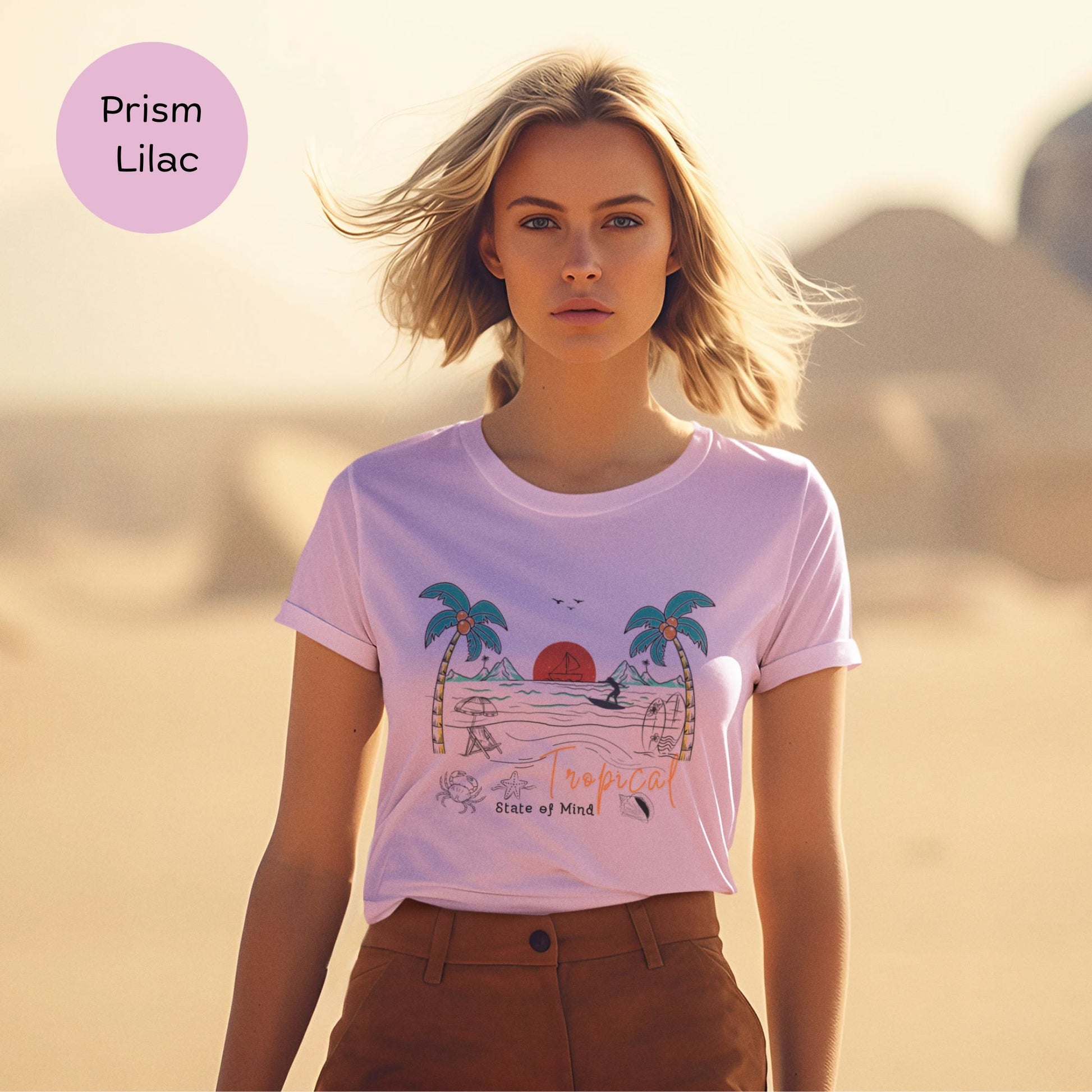 mockup-of-a-woman-wearing-a-california-beach-t-shirt-in-a-desert-planet-inspired-by-star-wars