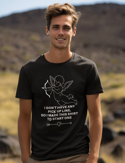 round-neck-black-tee-mockup-of-a-smiling-man-standing-against-some-mountains-on-summer-day