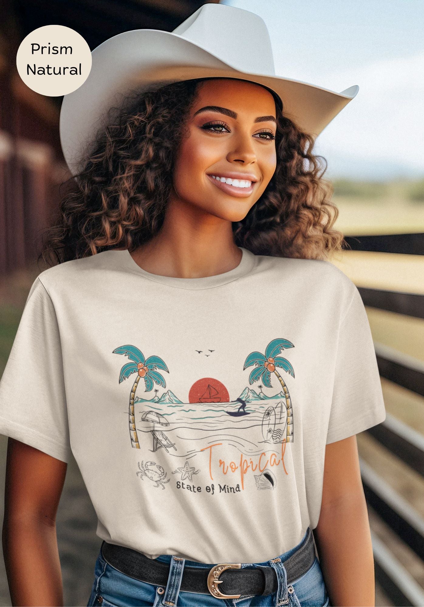 t-shirt-mockup-featuring-a-smiling-curly-haired-western-woman-posing-on-the-farm