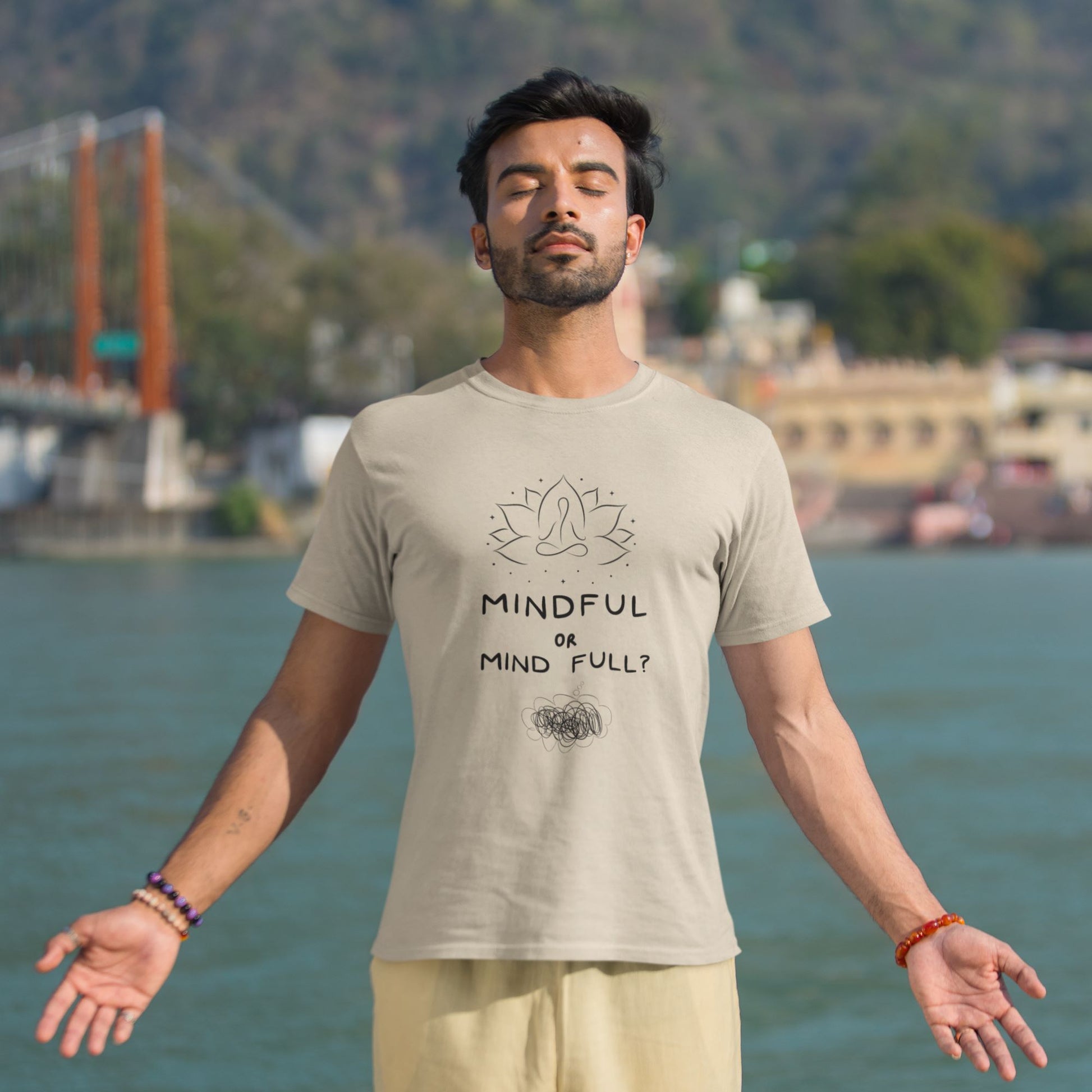 t-shirt-mockup-featuring-a-spiritual-man-meditating-next-to-a-river