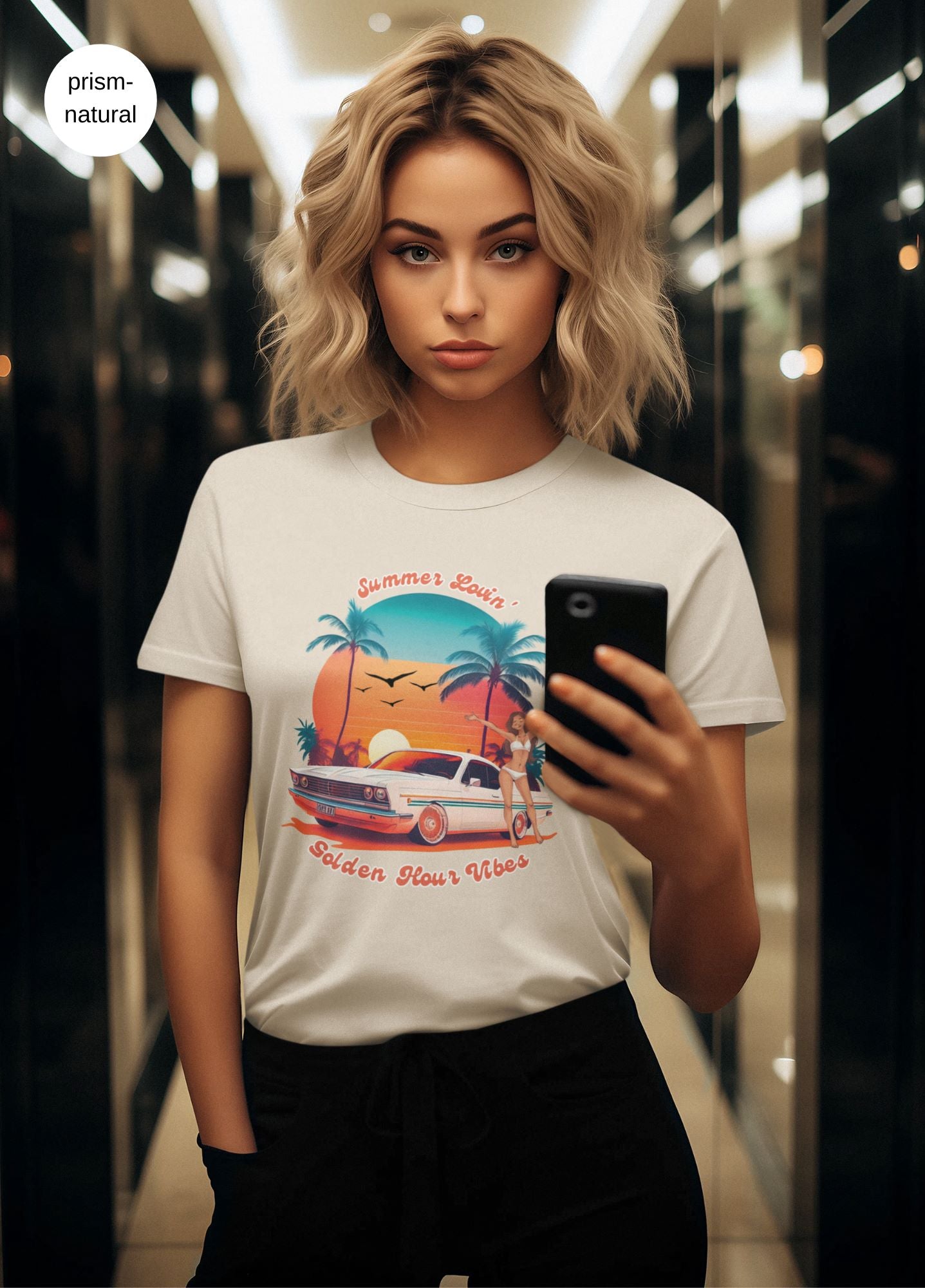 t-shirt-mockup-of-an-19-year-old-woman-taking-a-selfie-in-a-mirror-for-social-media-story