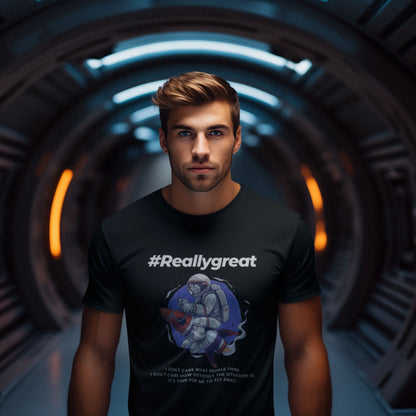 Cool joke t-shirts for summer | Funny Spaceman Design