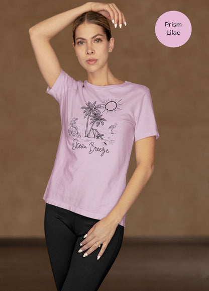 tee-mockup-of-a-adult-charming-woman-posing-with-activewear-clothes