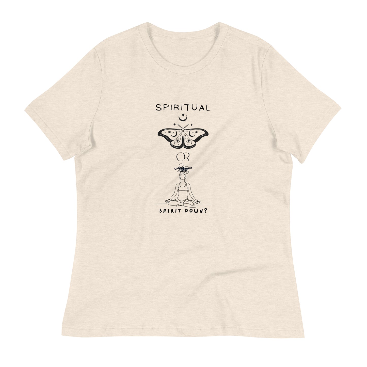 Gym T-shirt for Women with Zen and Spiritual Vibes