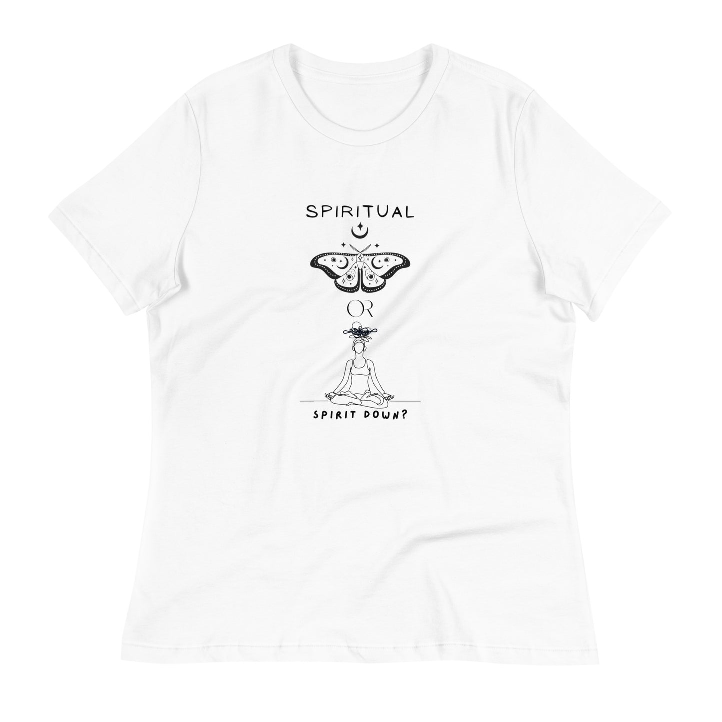 Gym T-shirt for Women with Zen and Spiritual Vibes