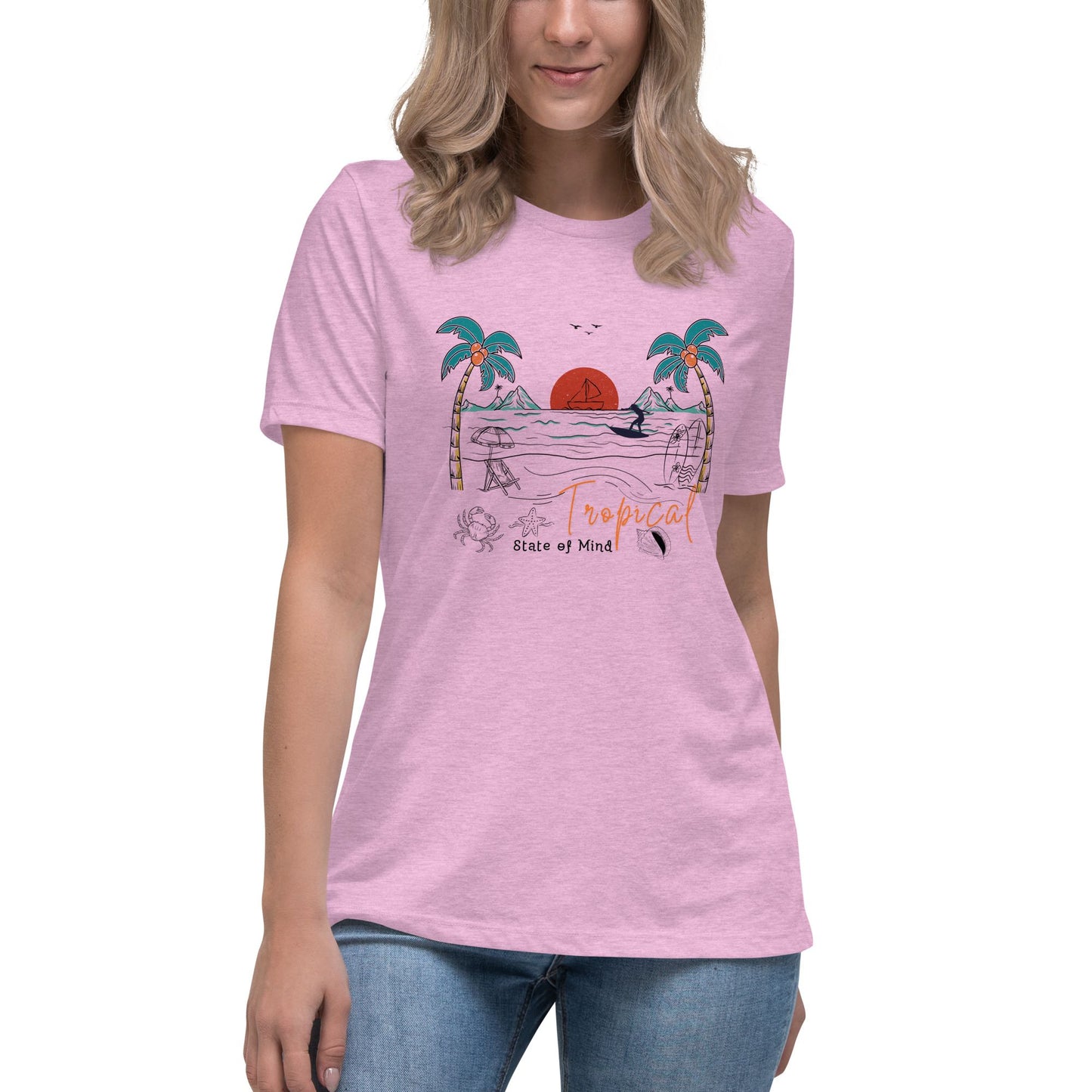 womens-summer-beach-t-shirt-heather-prism-lilac-front