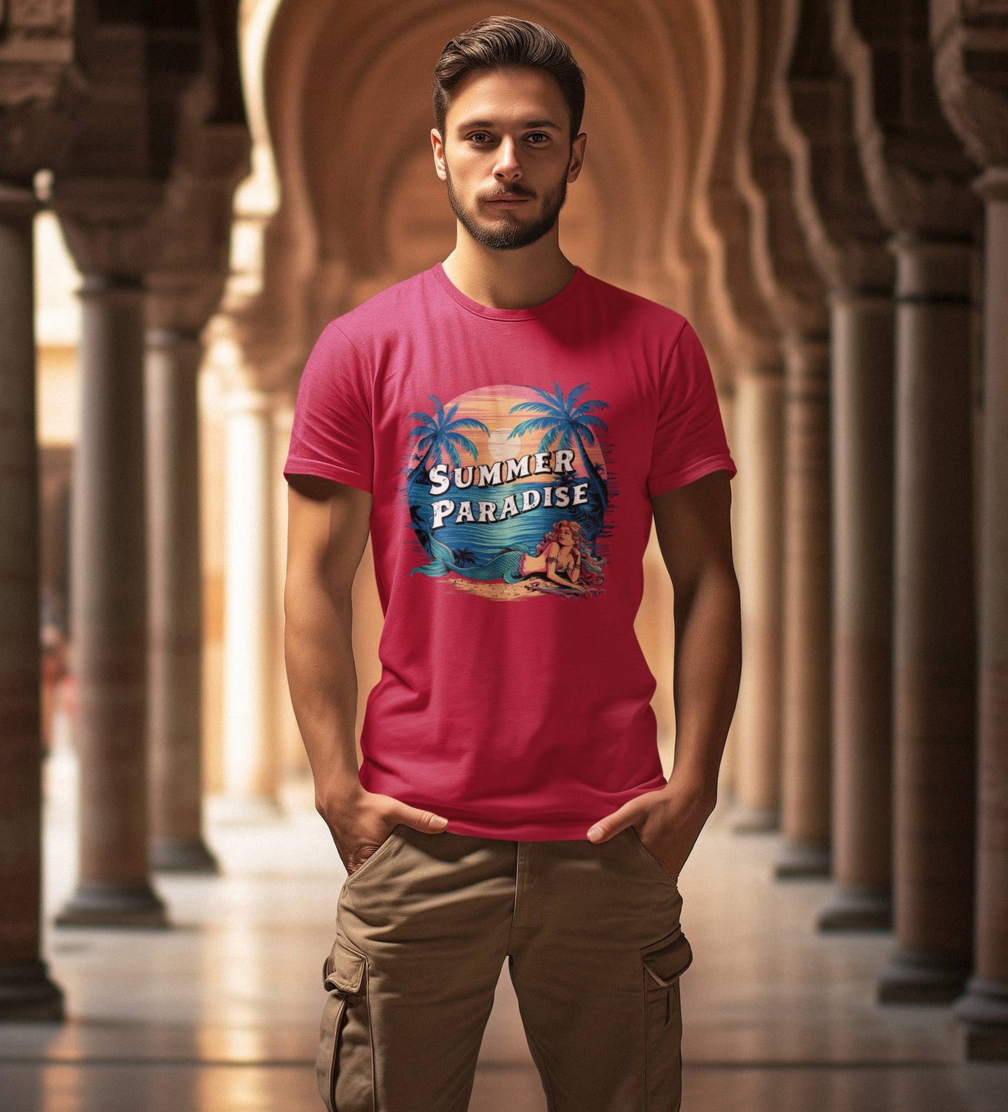 young-man-with-a-beard-standing-in-a-temple-simply-dressed-wearing-t_shirt-for-summer_season